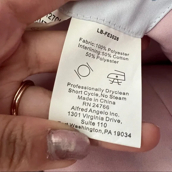 alfred angelo front bow satin strapless dress - Picture 4 of 9